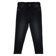 Boys Black Pack Of 1 Denim Pant