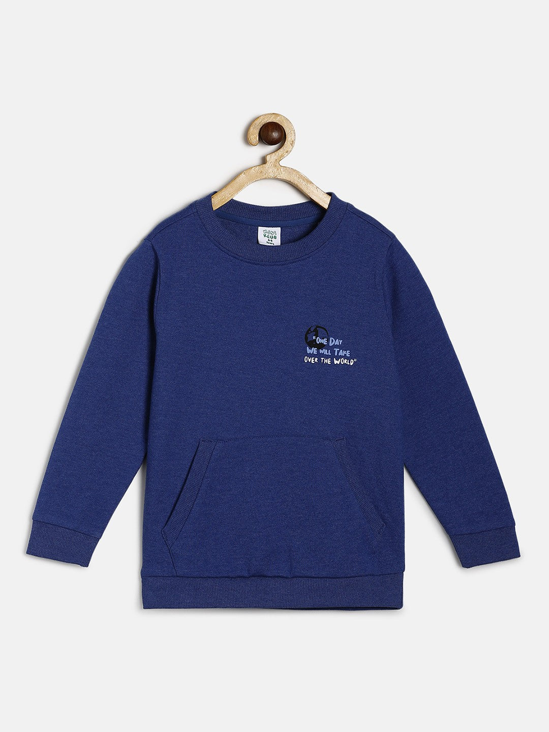 Boys Blue Pack Of 1 Sweat Shirt