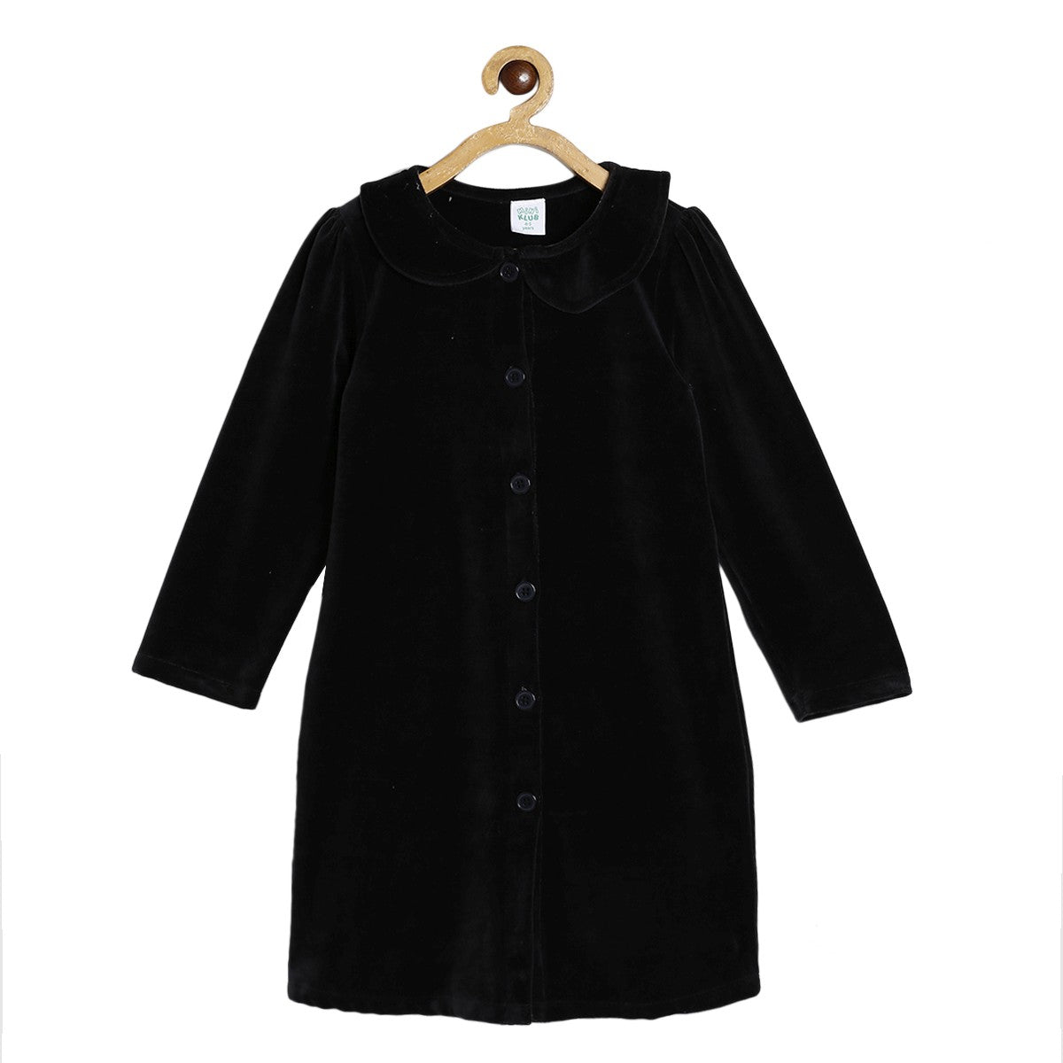 Girls Black Pack Of 1 Dress