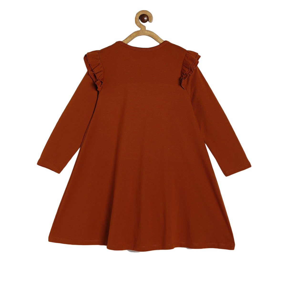 Girls Rust Pack Of 1 Dress