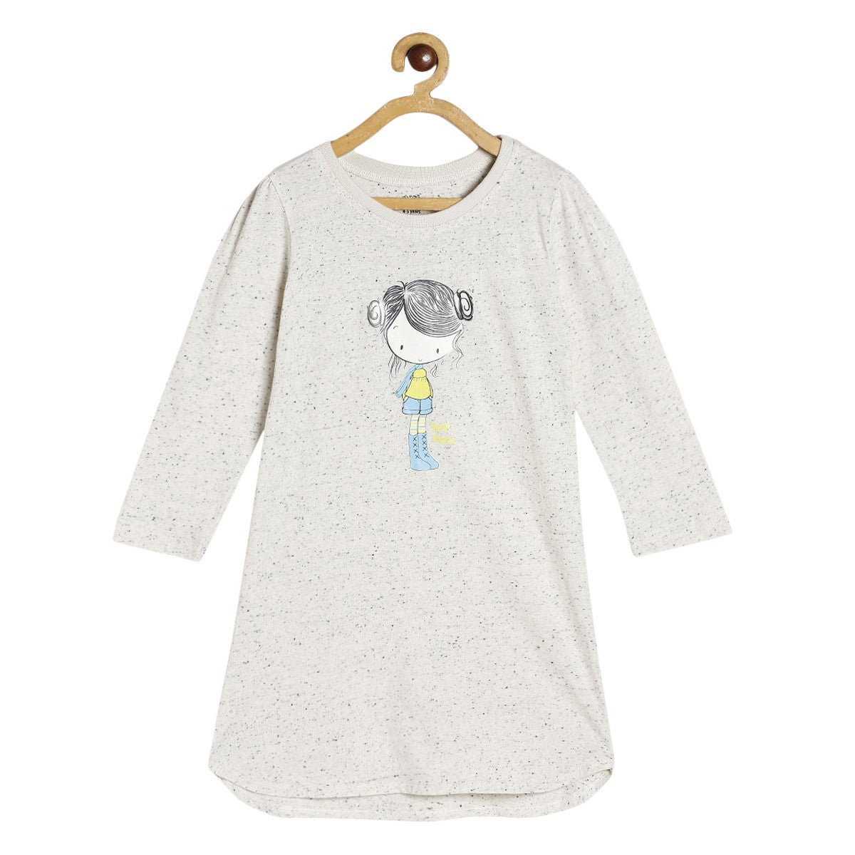 Girls Marshmallow Pack Of 1 Dress