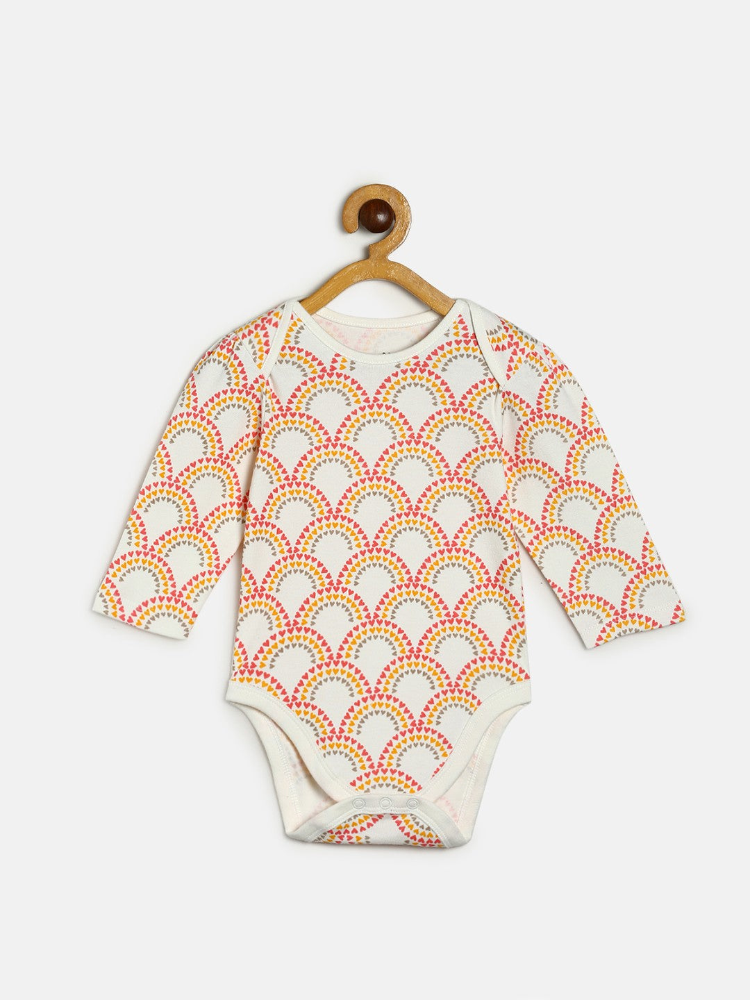 Girls Multicolor Pack Of 3 Body Suit