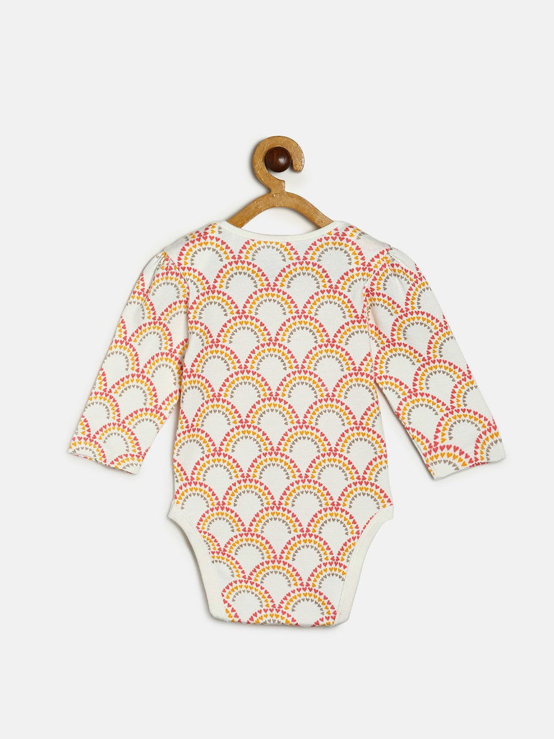 Girls Multicolor Pack Of 3 Body Suit