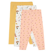 Girls Multicolor Pack Of 3 Legging