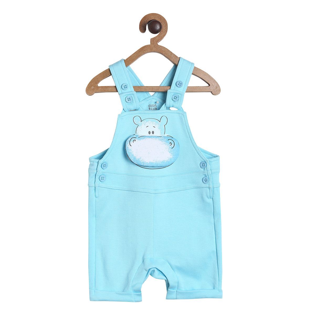 Boys Blue Pack Of 2 Dungaree Set