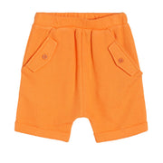 Boys Orange Pack Of 1 Shorts