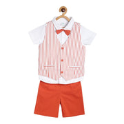 Boys Multicolor Pack Of 4 Coordinate Set