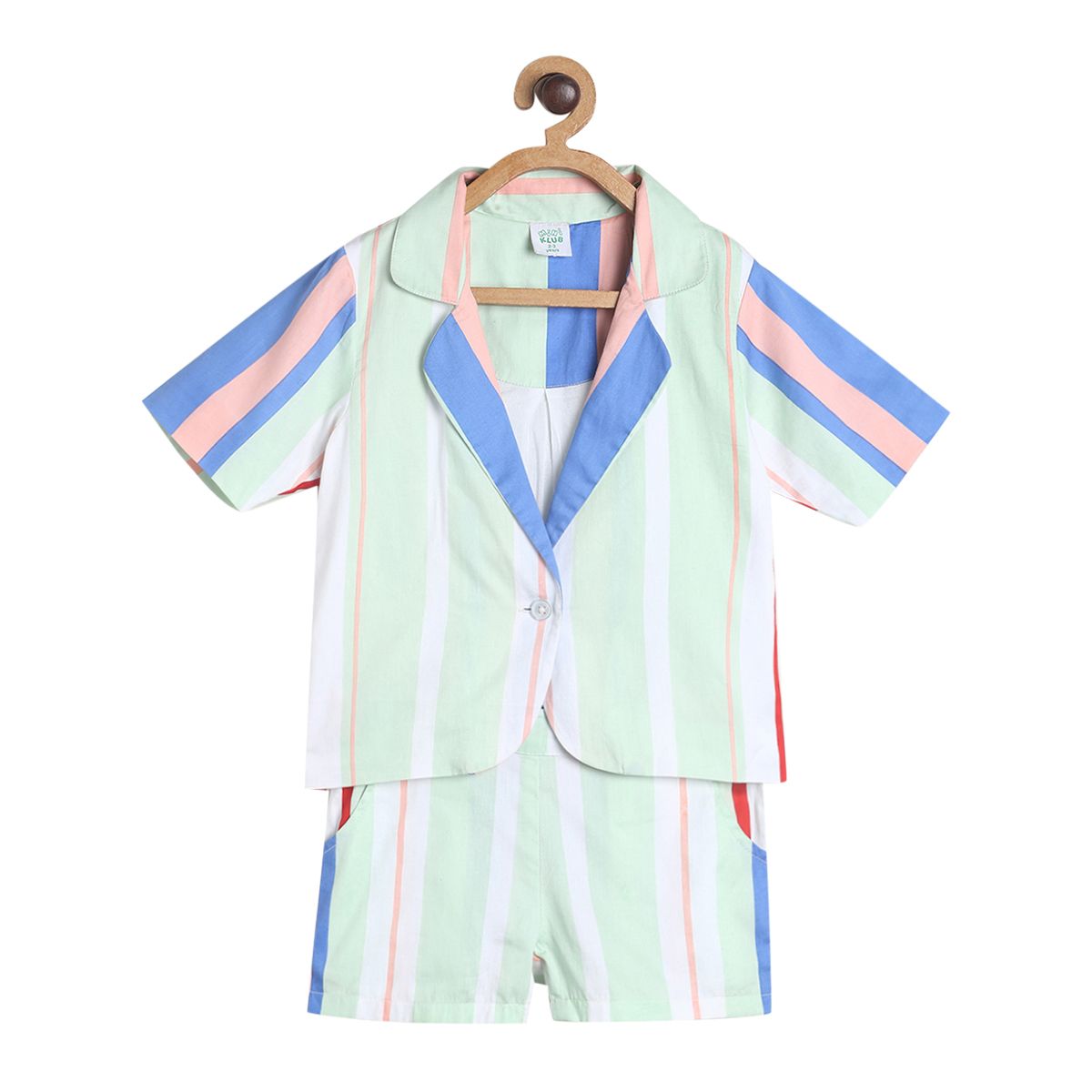 Girls Multicolor Pack Of 2 Lounge Wear