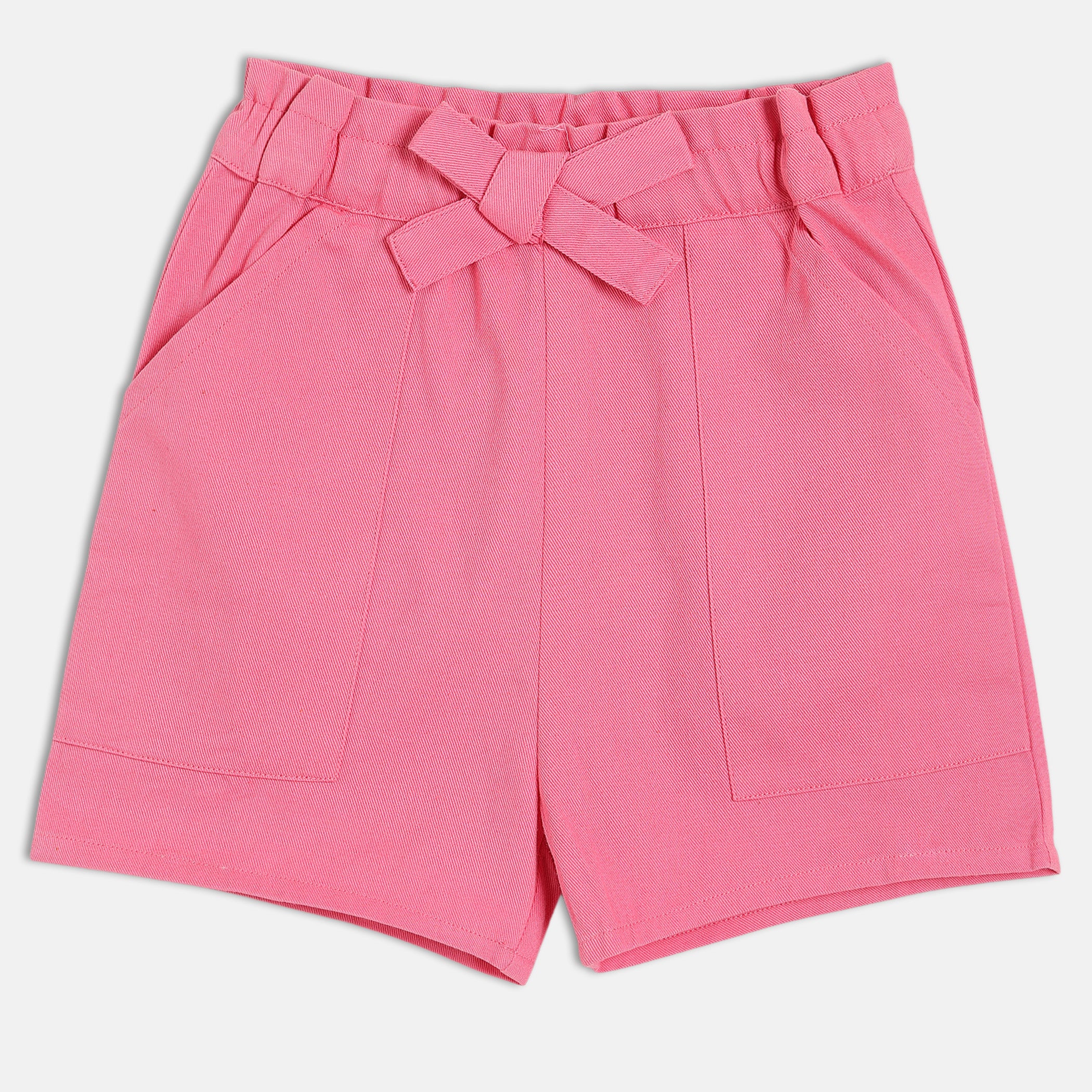 Girls Pink Pack Of 1 Shorts
