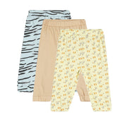 Boys Multicolor Pack Of 3 Knit Bottom