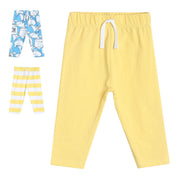 Boys Multicolor Pack Of 3 Knit Bottom