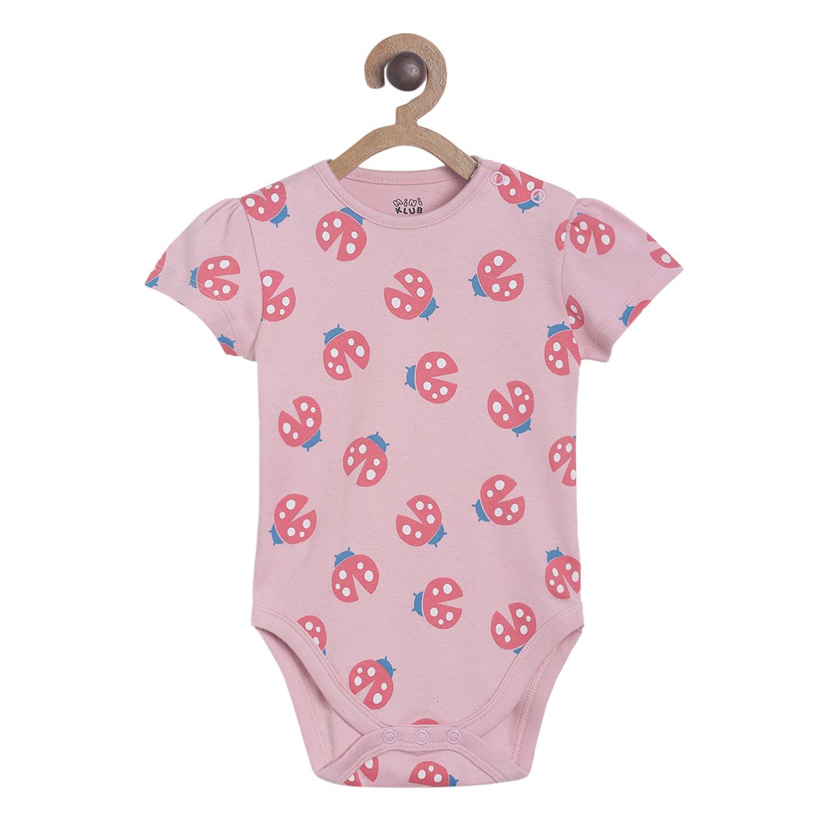 Girls Multicolor Pack Of 3 Body Suit