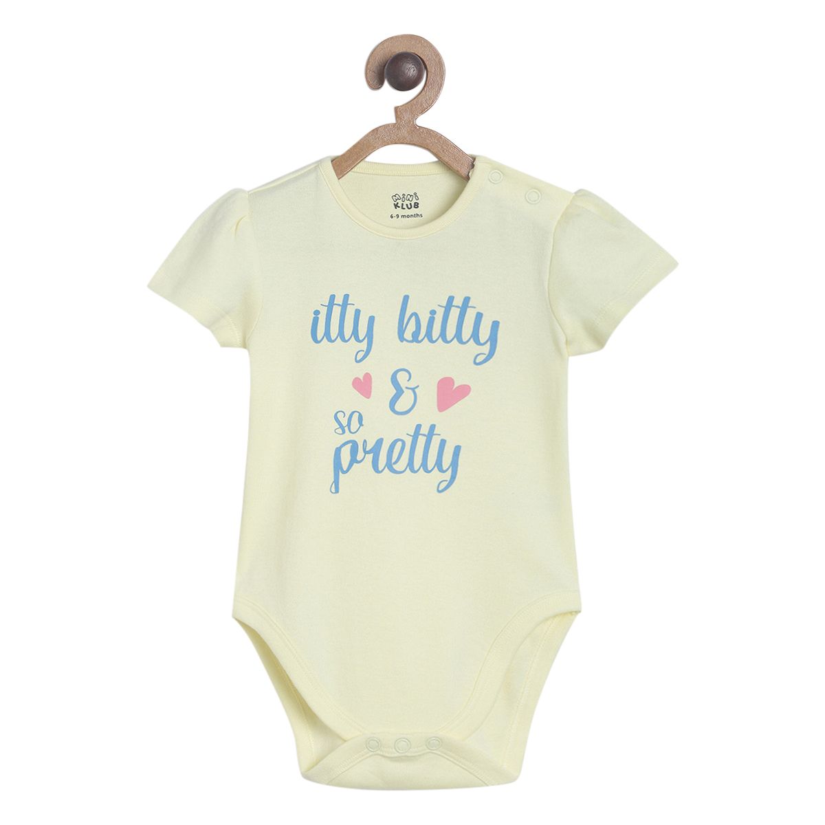 Girls Multicolor Pack Of 3 Body Suit