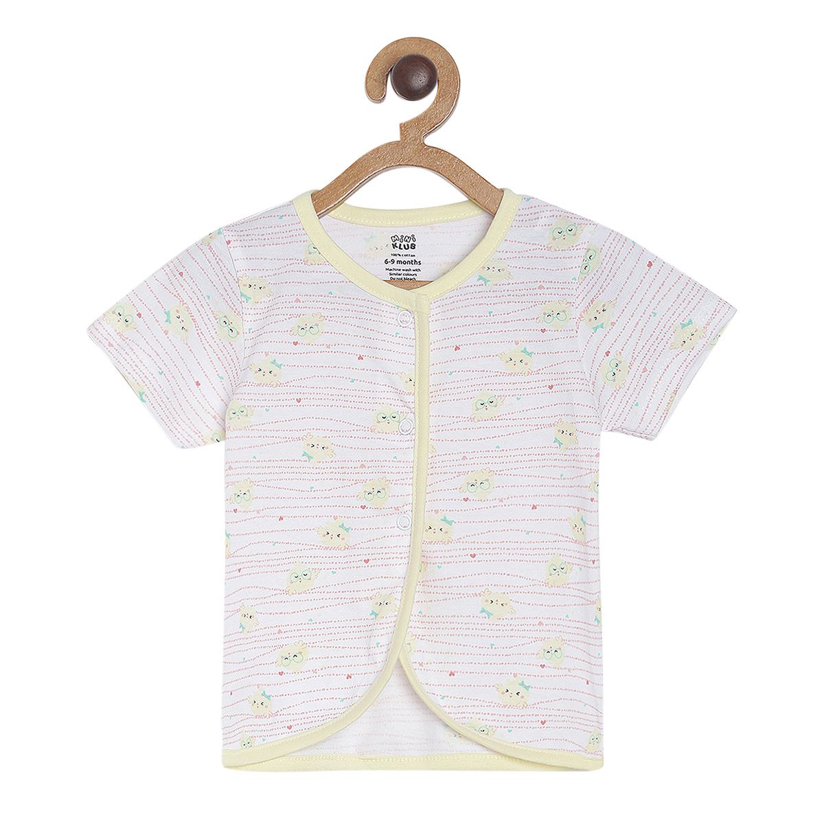 Girls Multicolor Pack Of 3 Front Open Vest