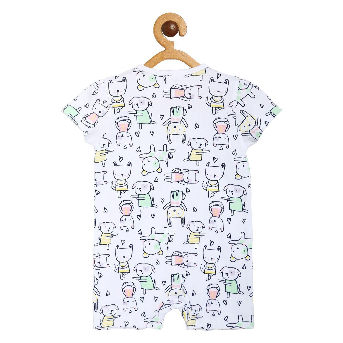 Girls Multicolor Pack Of 2 Romper