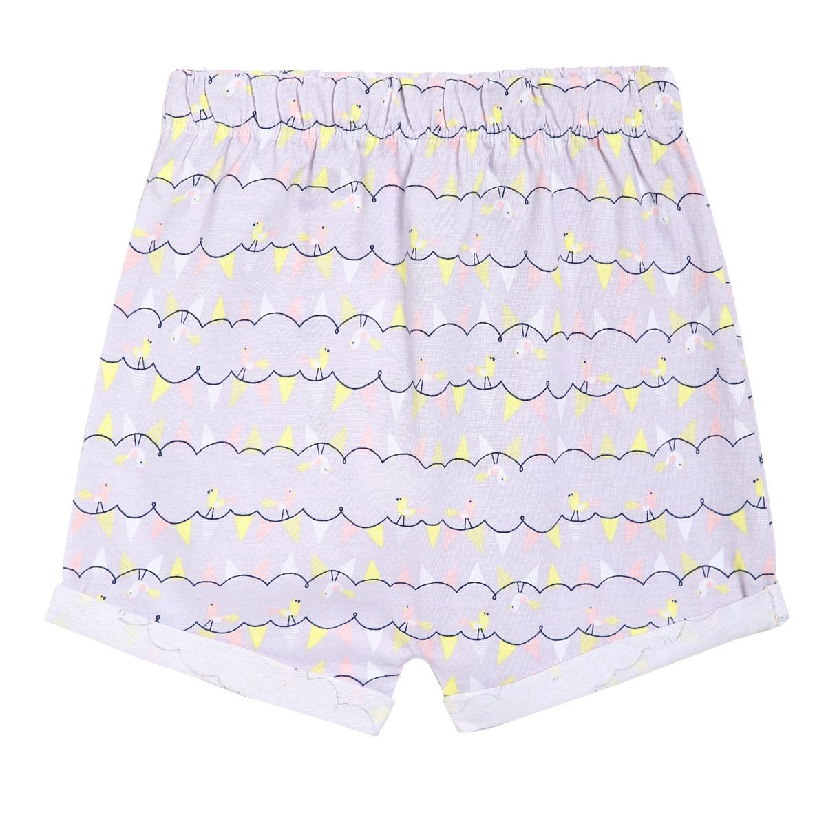 Girls Multicolor Pack Of 3 Shorts