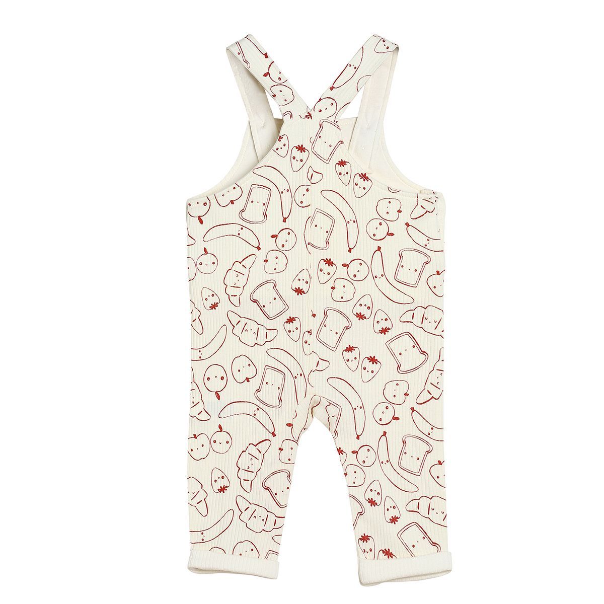 Boys Multicolor Pack Of 2 Dungaree Set