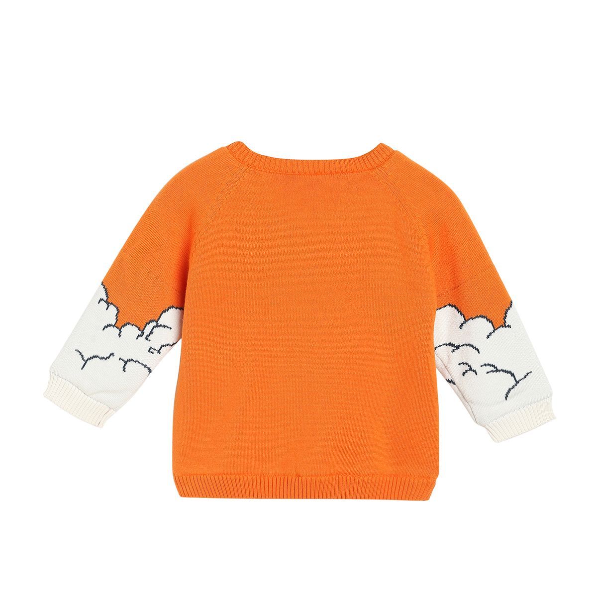 Boys Orange Pack Of 1 Sweater