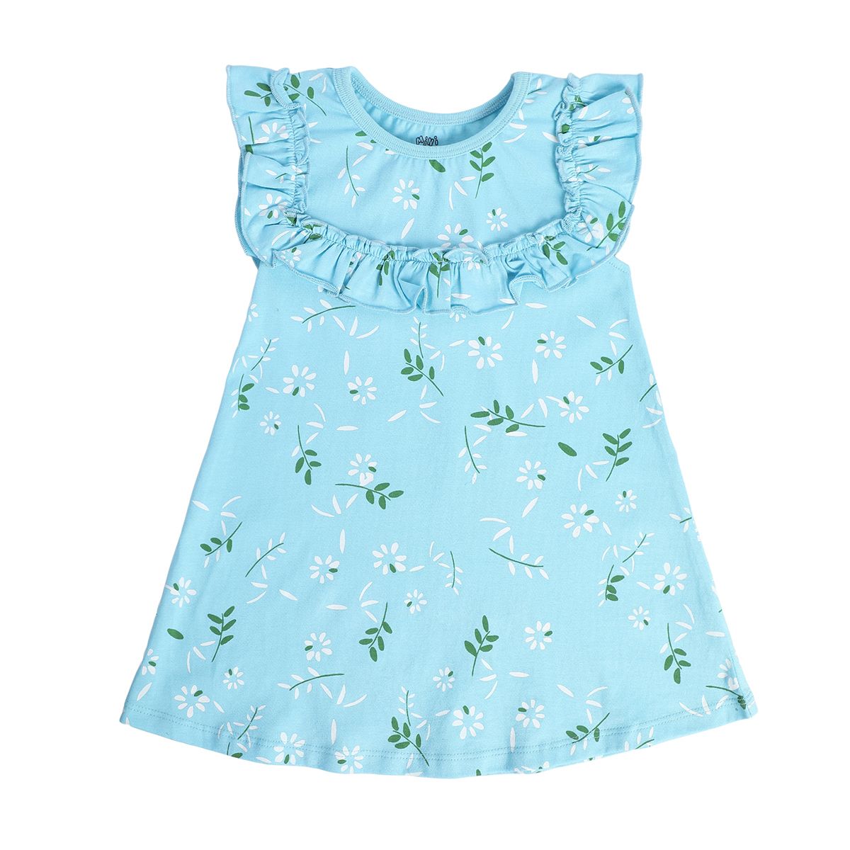 Girls Green Pack Of 1 Dress