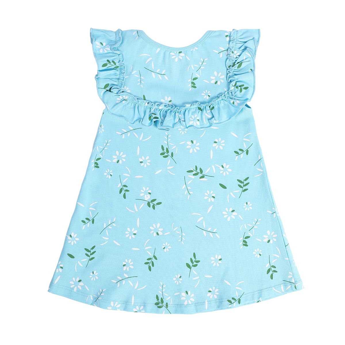 Girls Green Pack Of 1 Dress