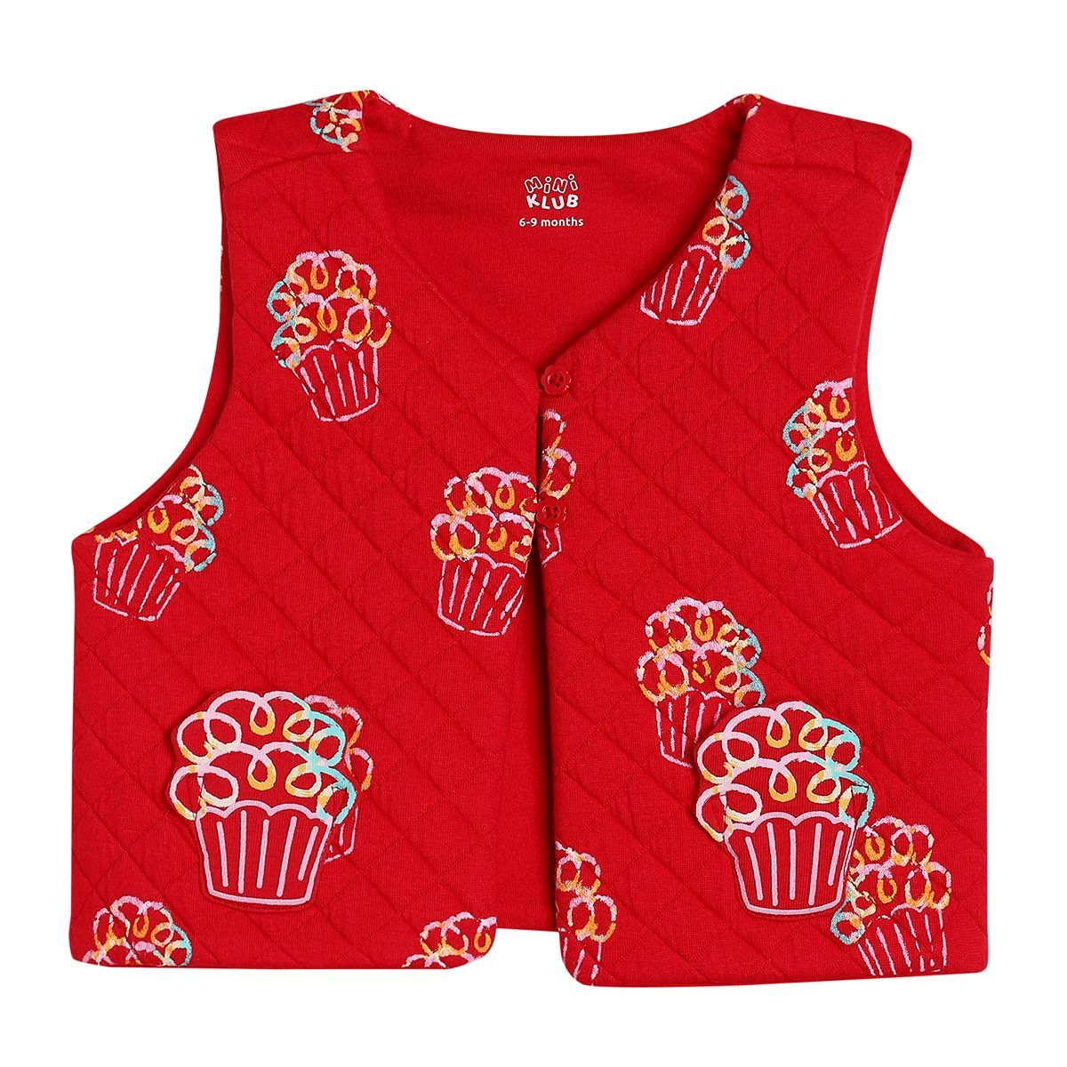 Girls Red Gillet