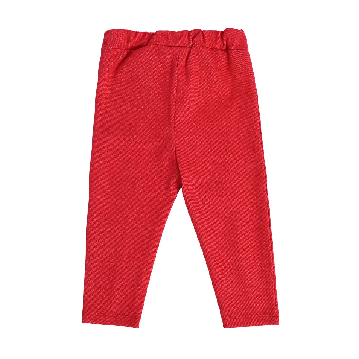 Girls Red Pack Of 1 Jegging