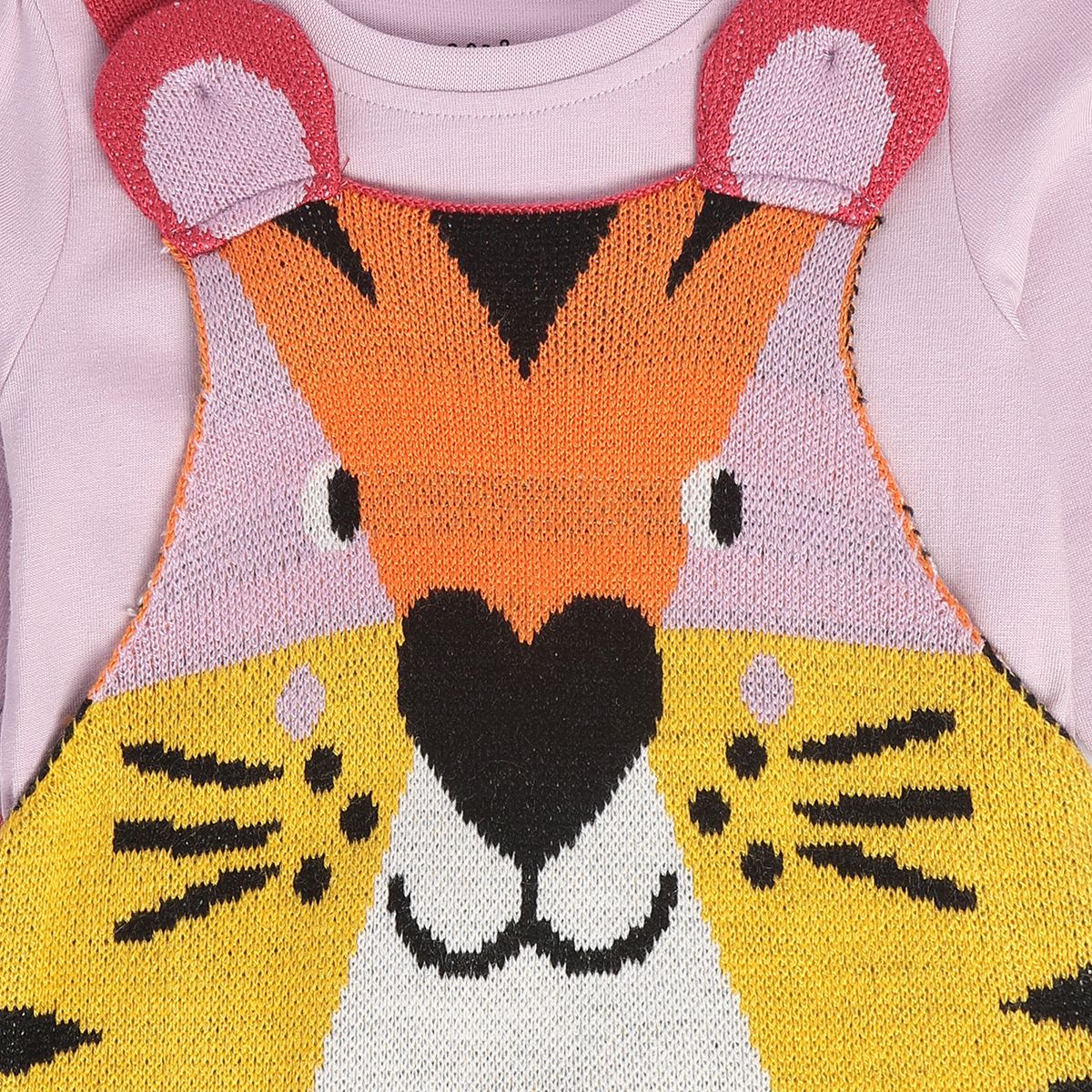 Girls Multicolor Pack Of 2 Pinny Set