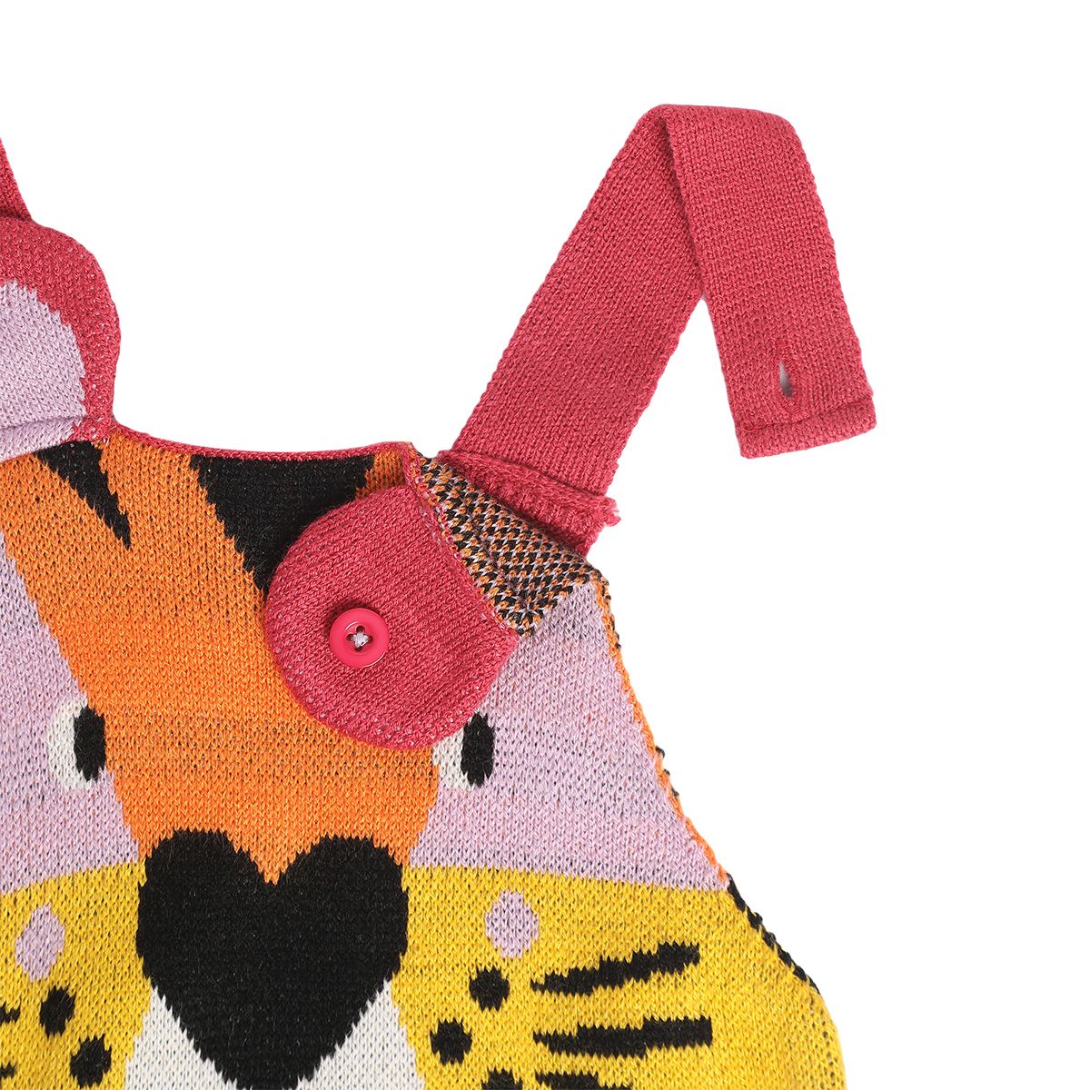 Girls Multicolor Pack Of 2 Pinny Set