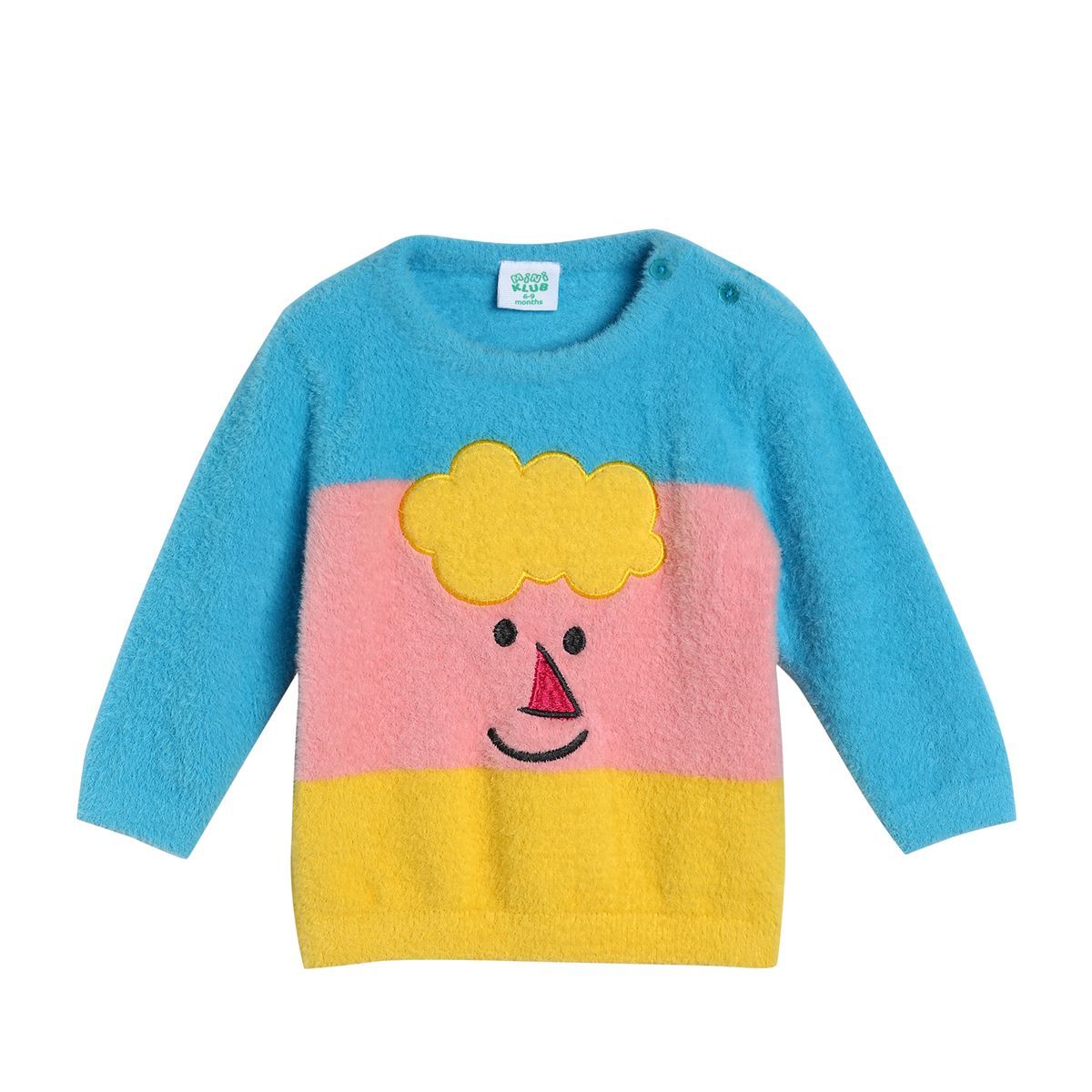 Girls Blue Pack Of 1 Sweater