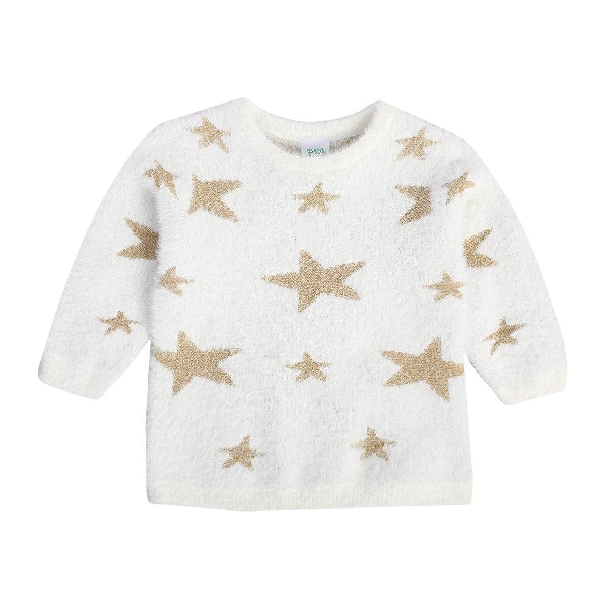 Girls Off White Pack Of 1 Sweater