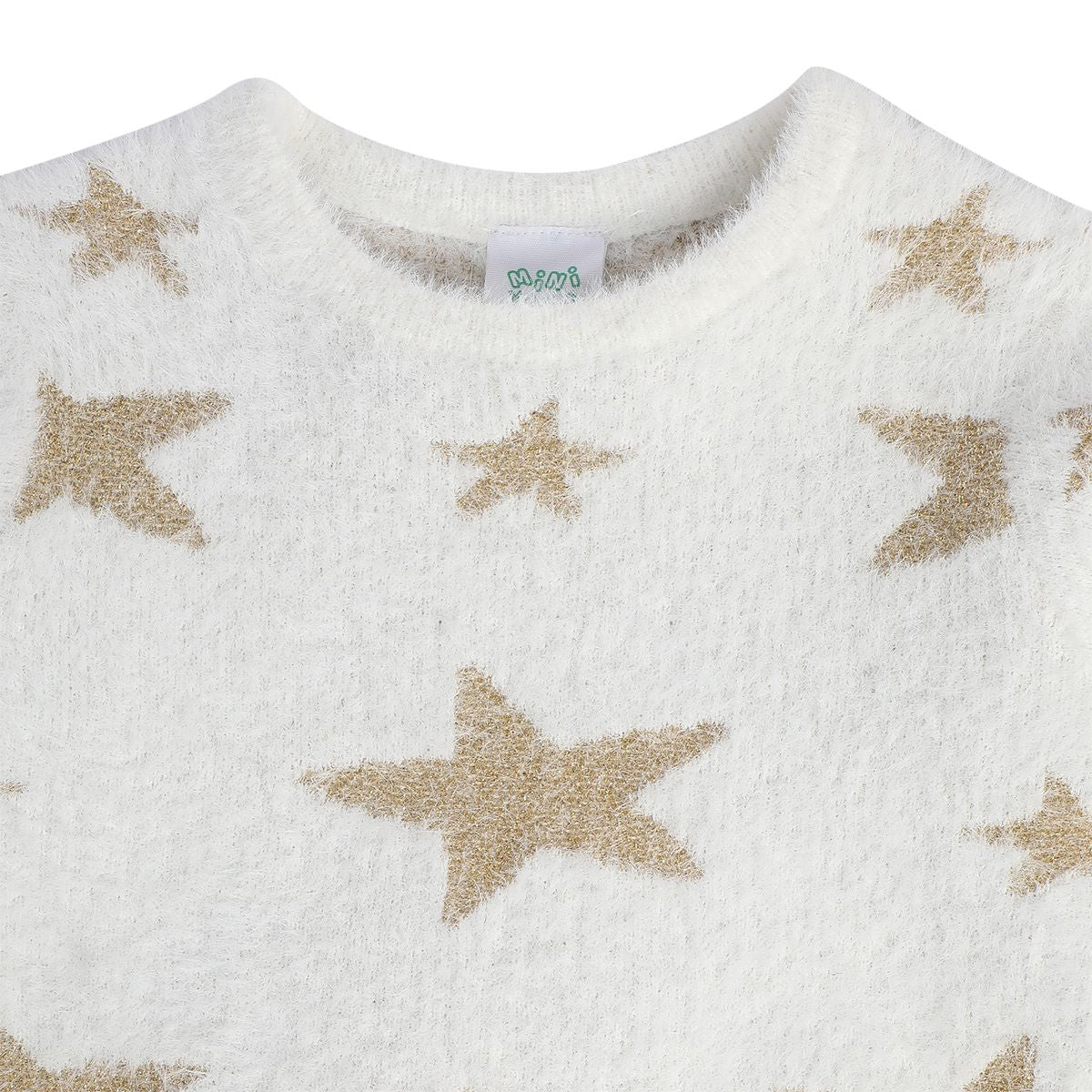 Girls Off White Pack Of 1 Sweater