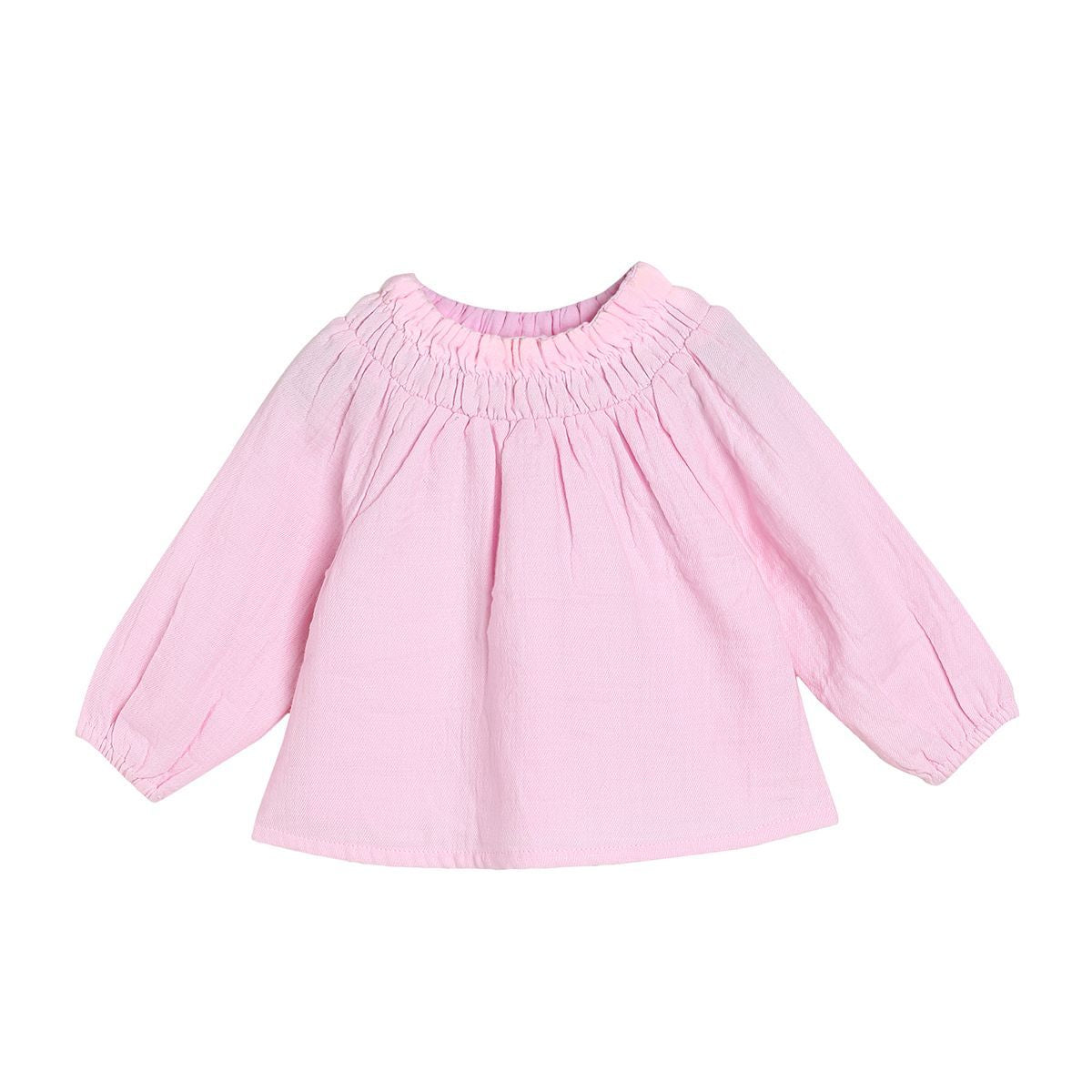 Girls Pink Pack Of 1 Woven Top