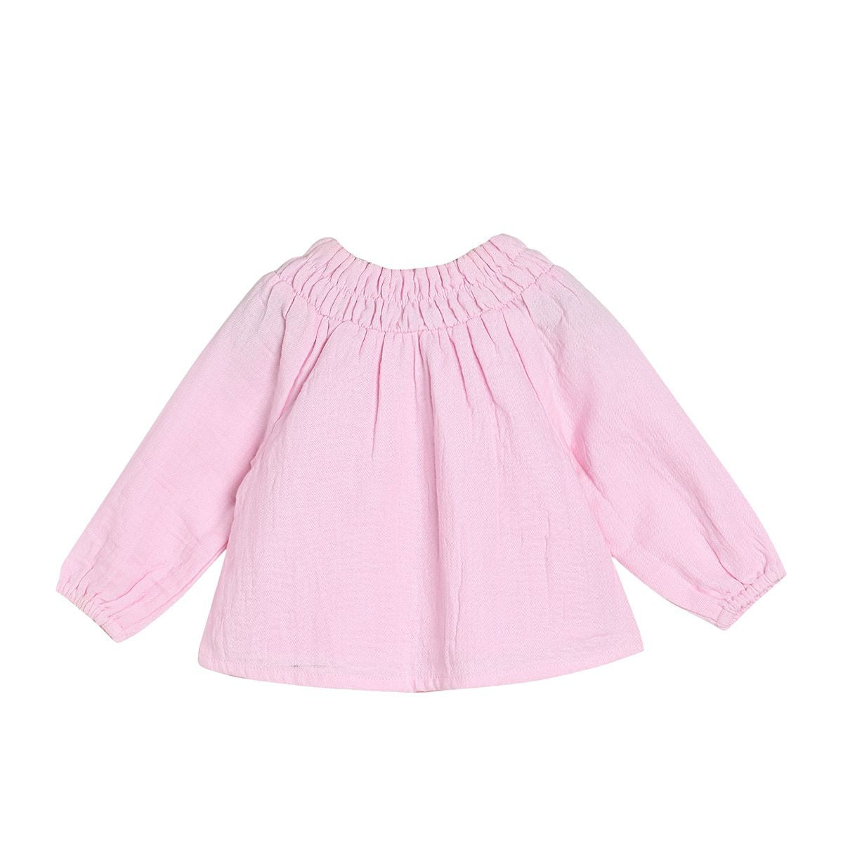 Girls Pink Pack Of 1 Woven Top