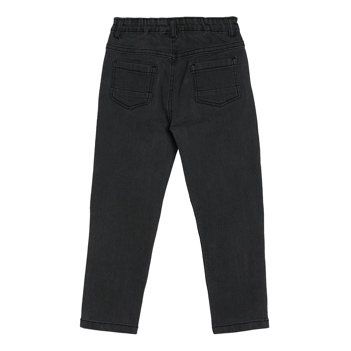 Boys Grey Pack Of 1 Denim Pant