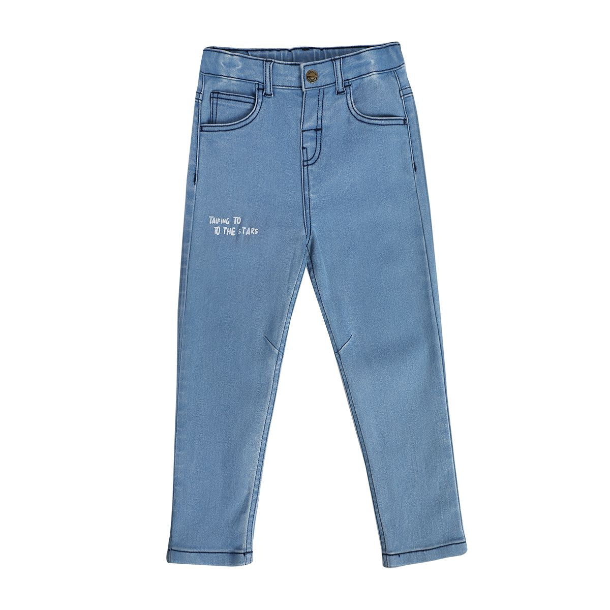Boys Blue Pack Of 1 Denim Pant