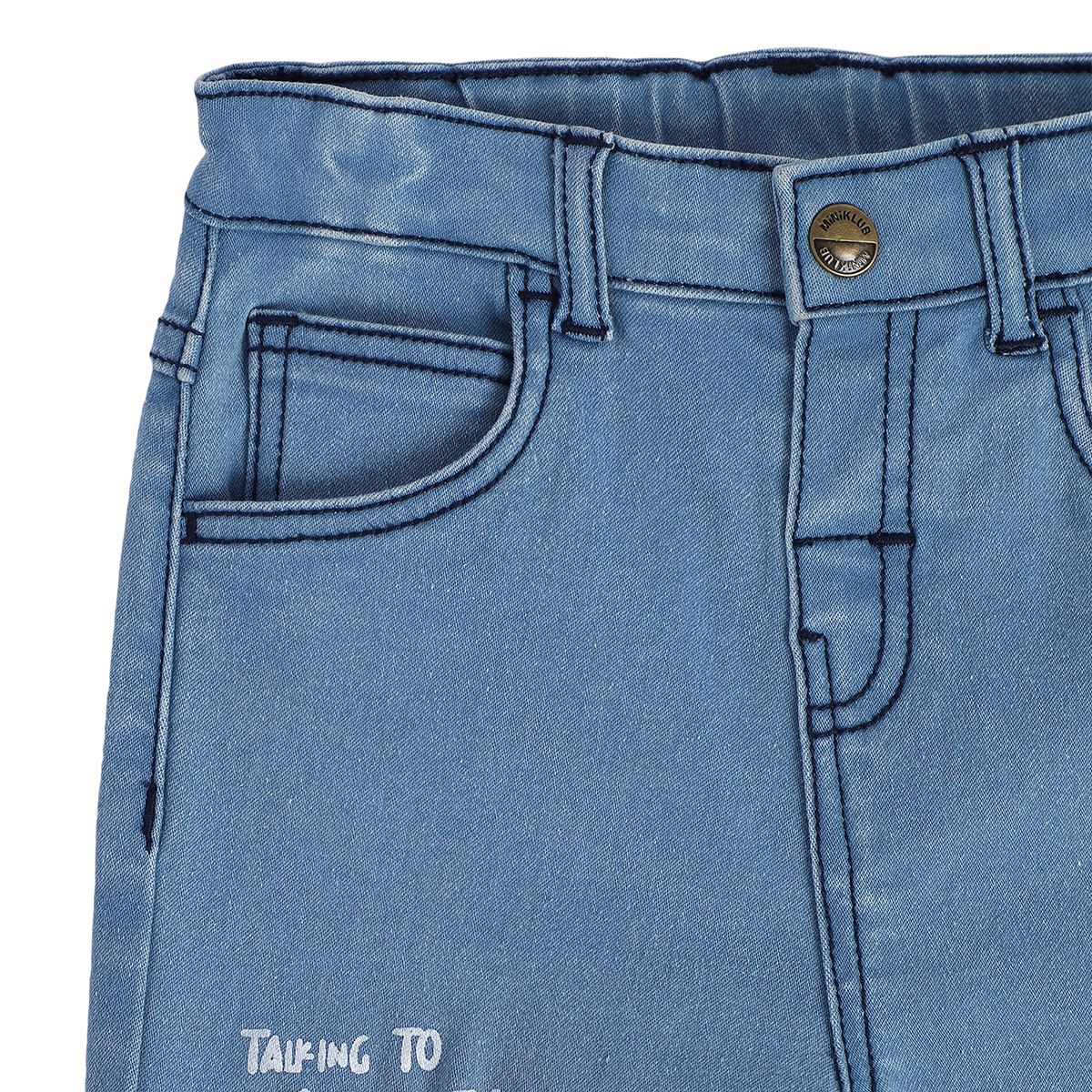 Boys Blue Pack Of 1 Denim Pant