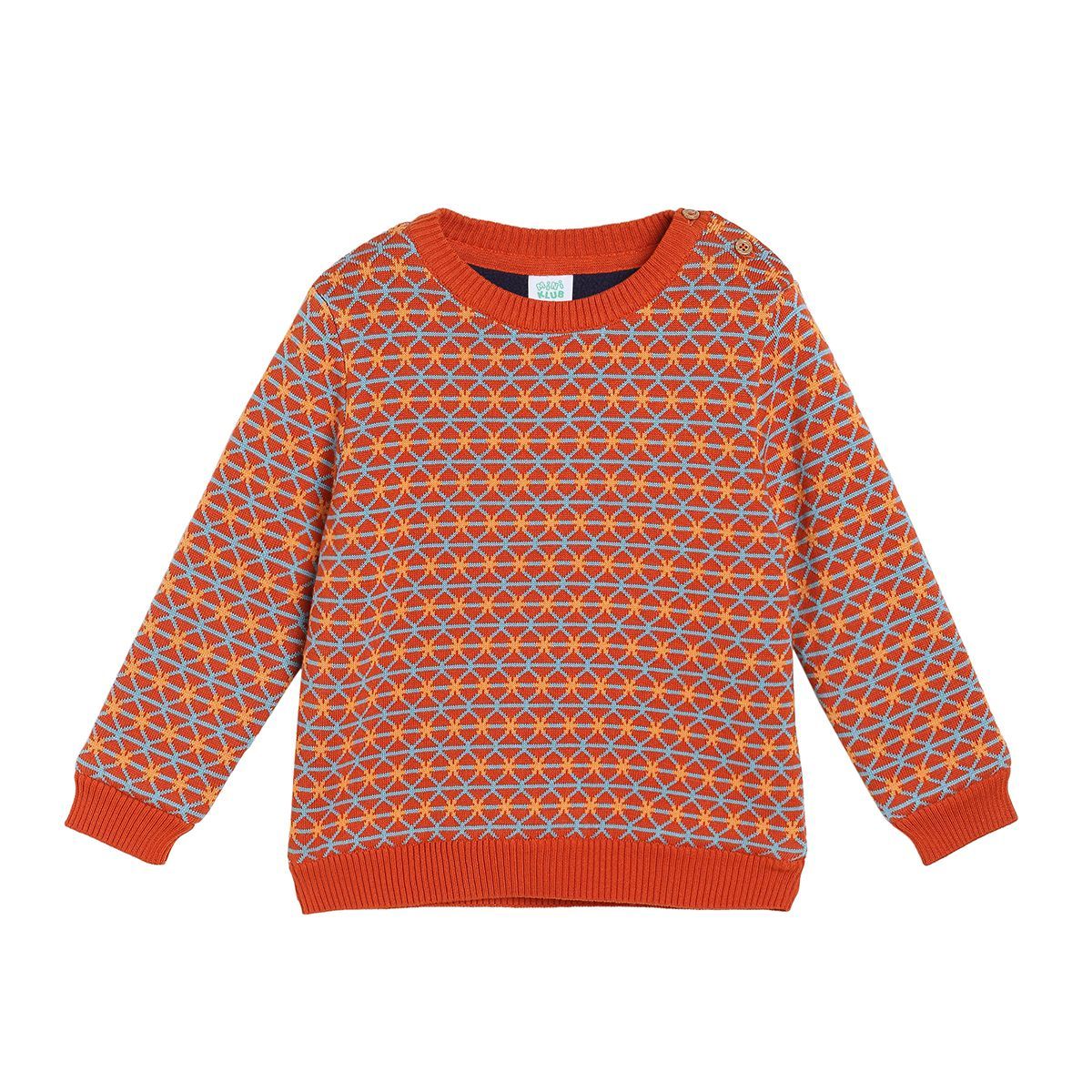 Boys Orange Sweater