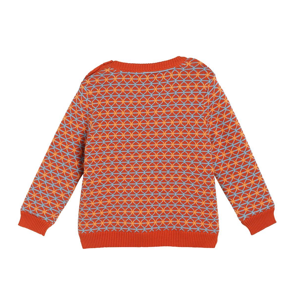 Boys Orange Sweater