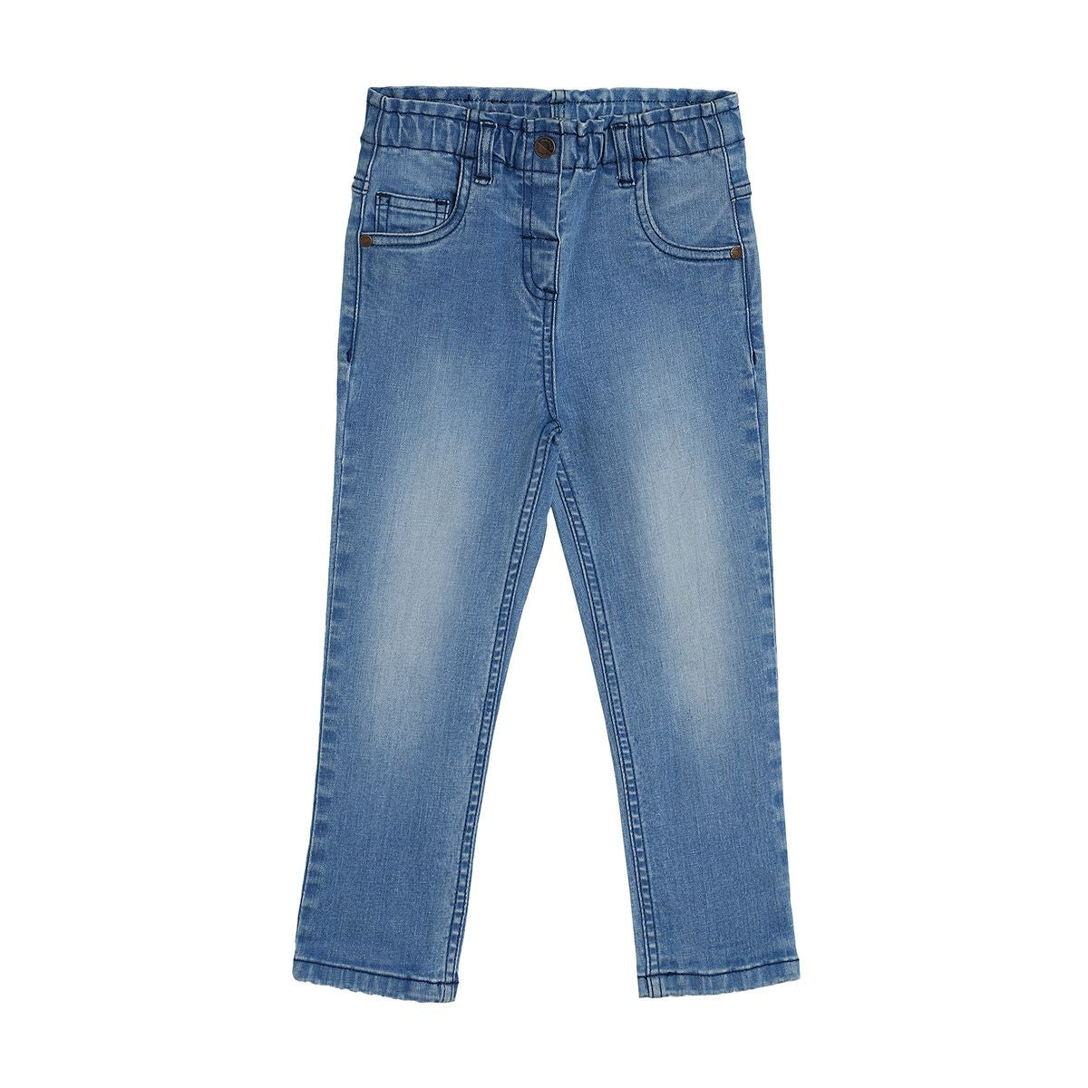 Girls Blue Pack Of 1 Denim Pant