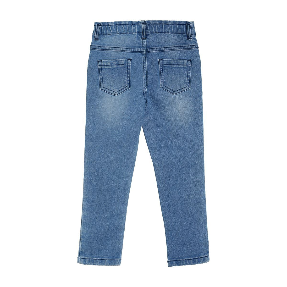 Girls Blue Pack Of 1 Denim Pant