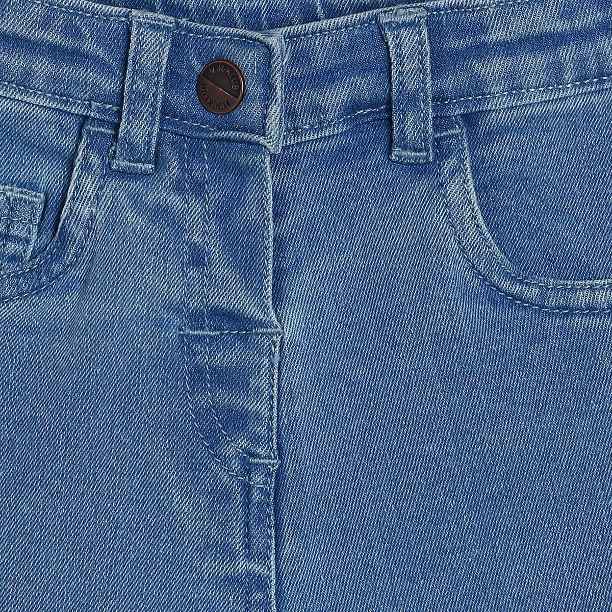 Girls Blue Pack Of 1 Denim Pant