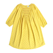 Girls Yellow Pack Of 1 Dress