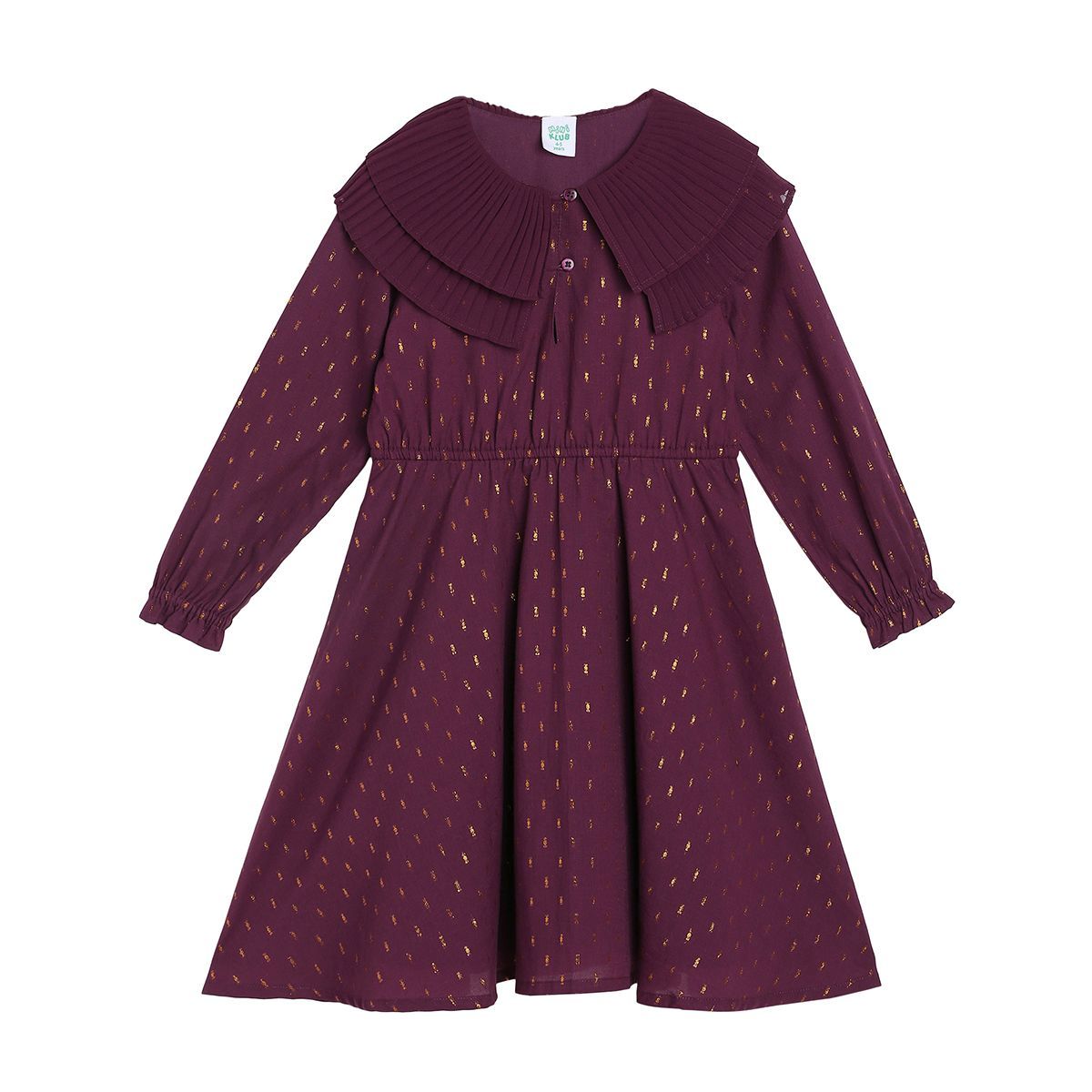 Girls Wine Pack Of 1 Dress