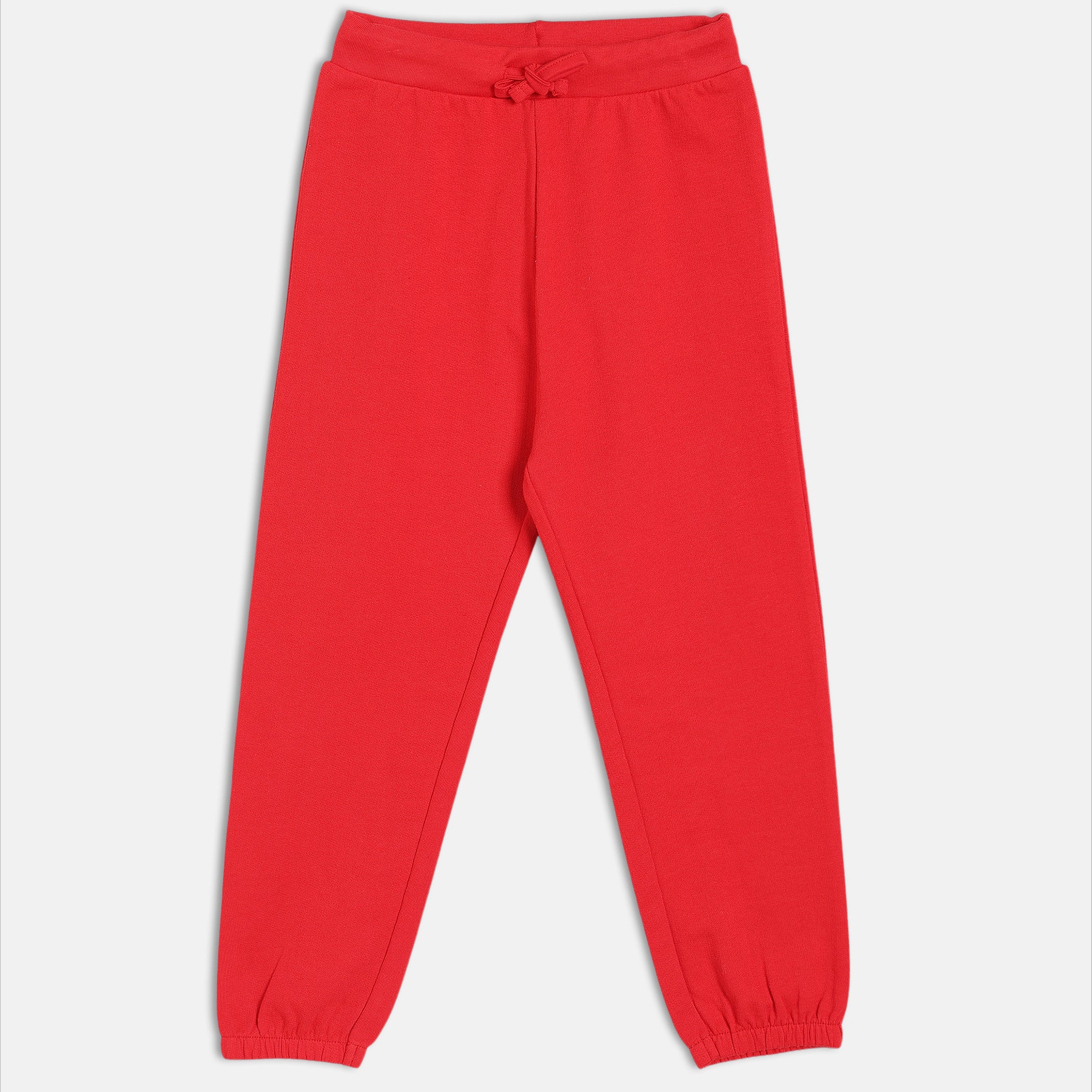 Girls Red Pack Of 1 Jogger