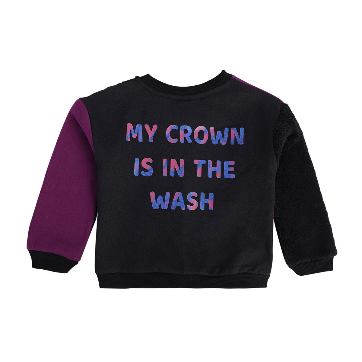 Girls Black Sweat Shirt