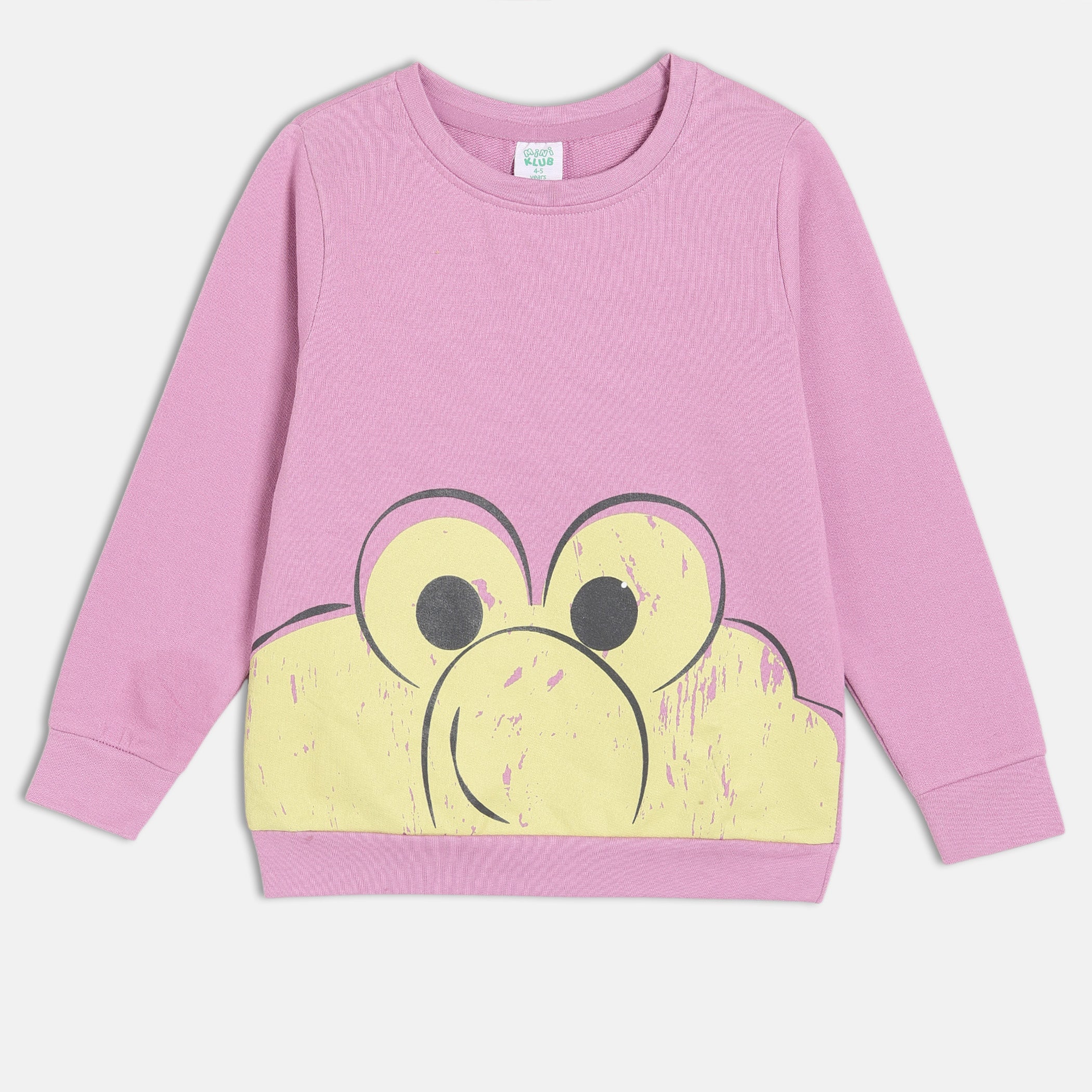 Girls Purple Sweat Shirt