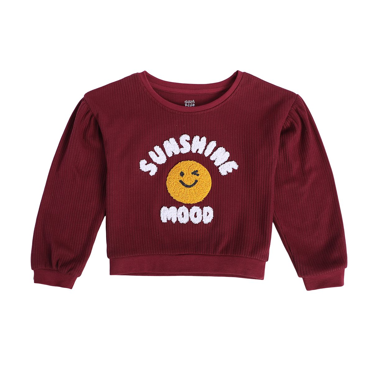 Girls Maroon Pack Of 2 Top And Bottom