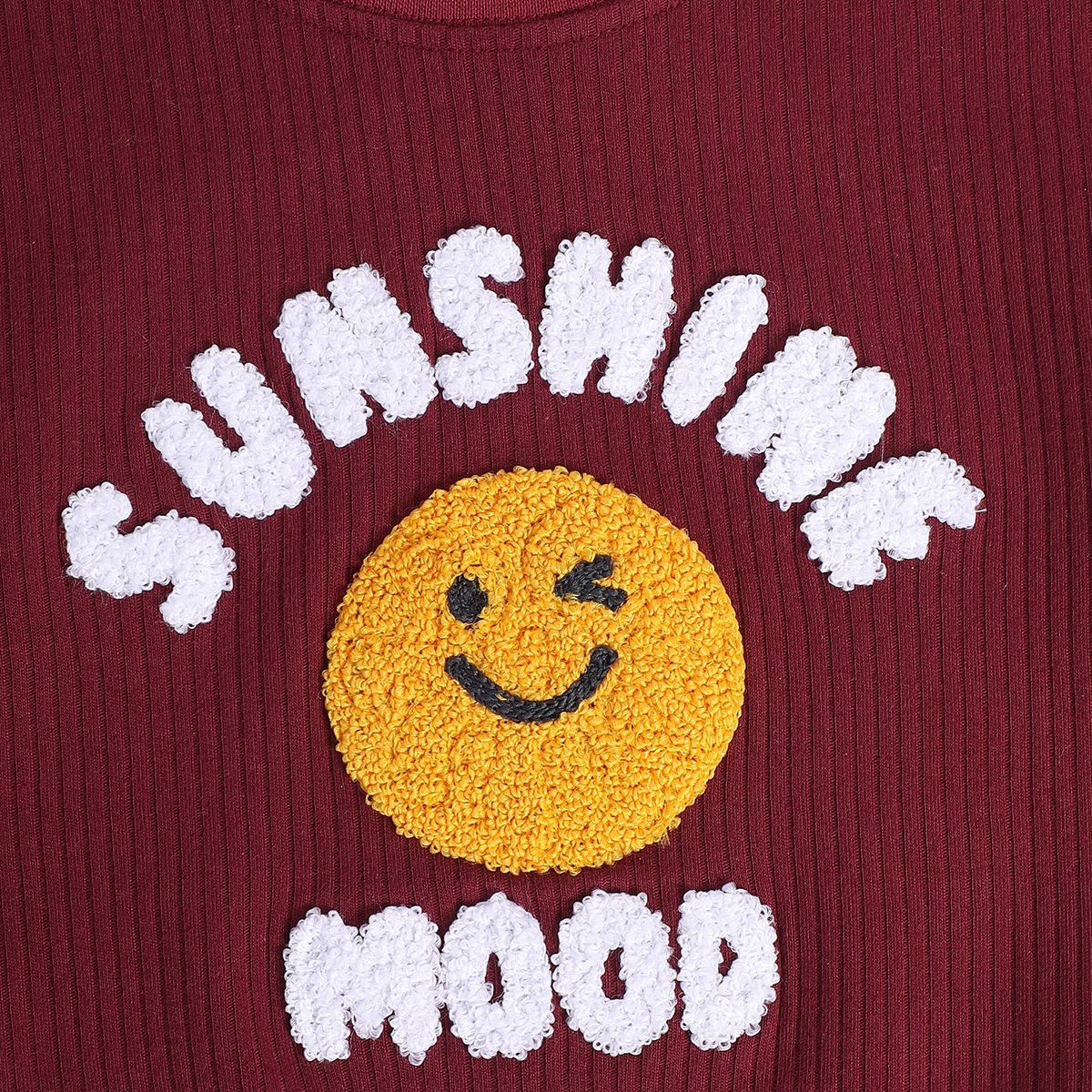 Girls Maroon Pack Of 2 Top And Bottom