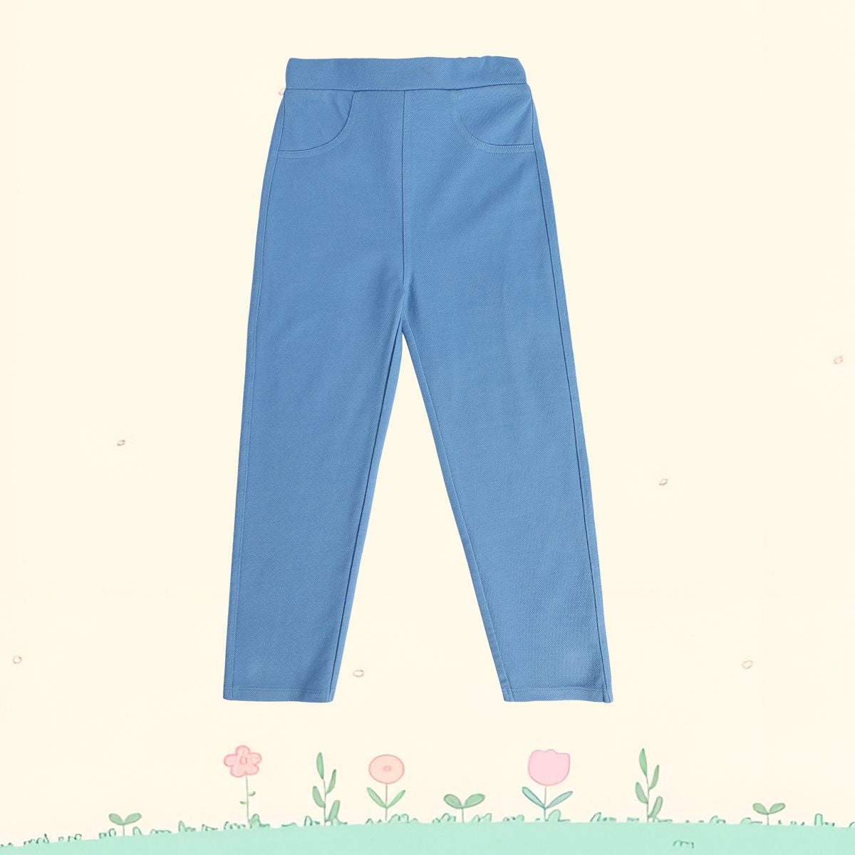 Girls Blue Pack Of 1 Tregging