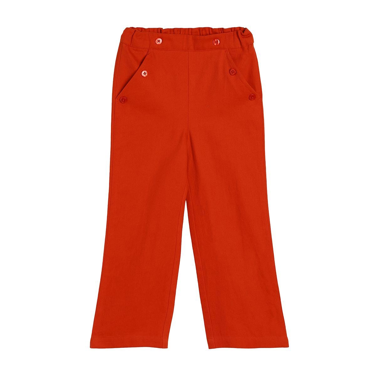 Girls Rust Pack Of 1 Woven Pant